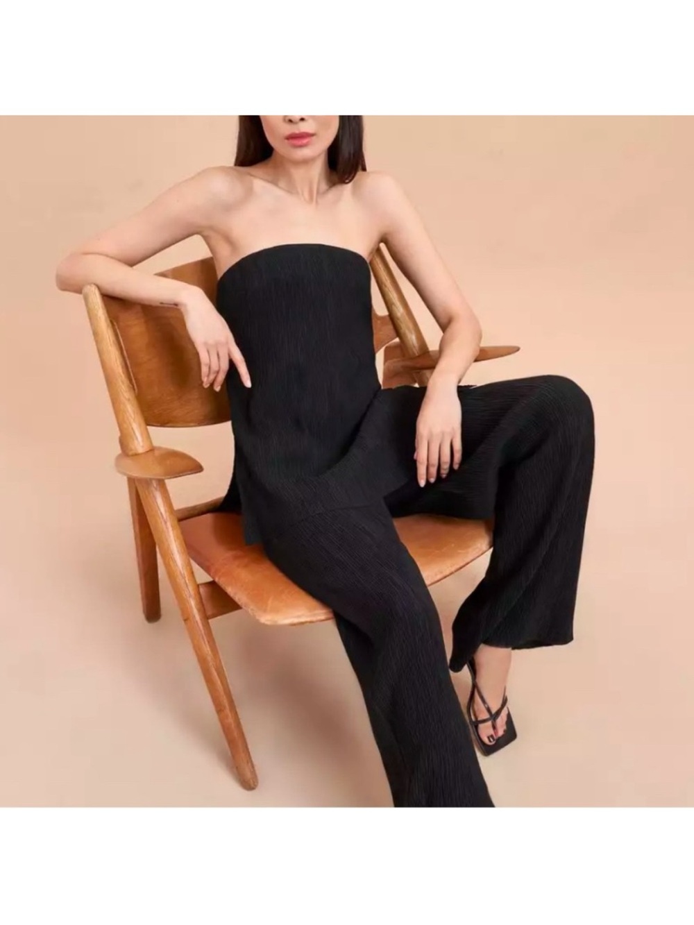 La Ligne aria crinkle pants